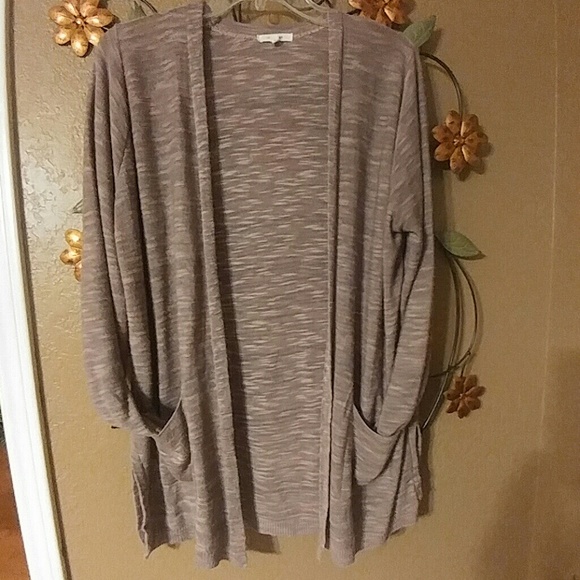 Maurices Sweaters - Maurices Cardigan w/Pockets(lilac grey color)